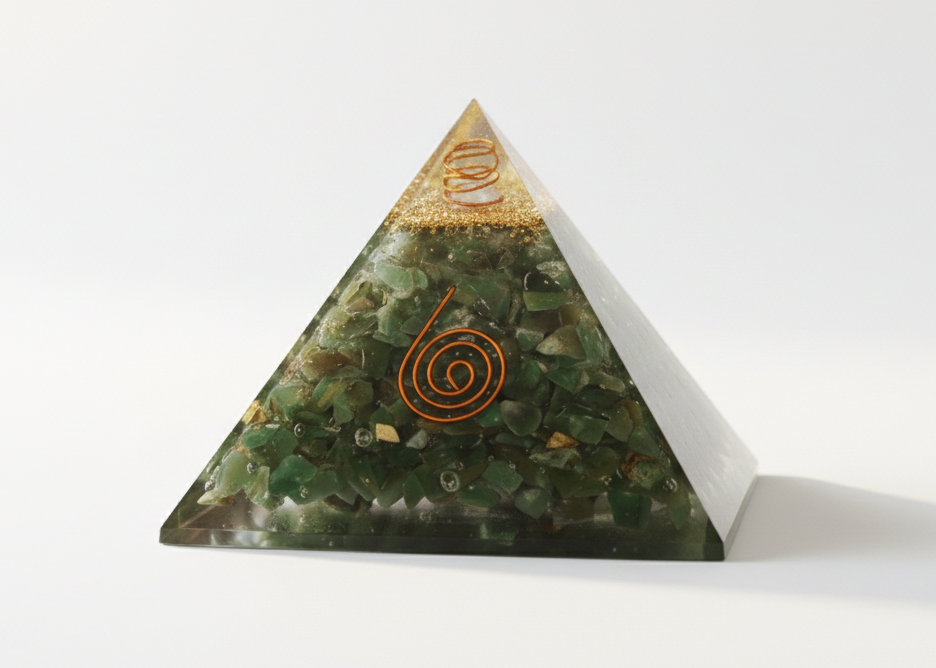 Green Aventurine Orgone Pyramid